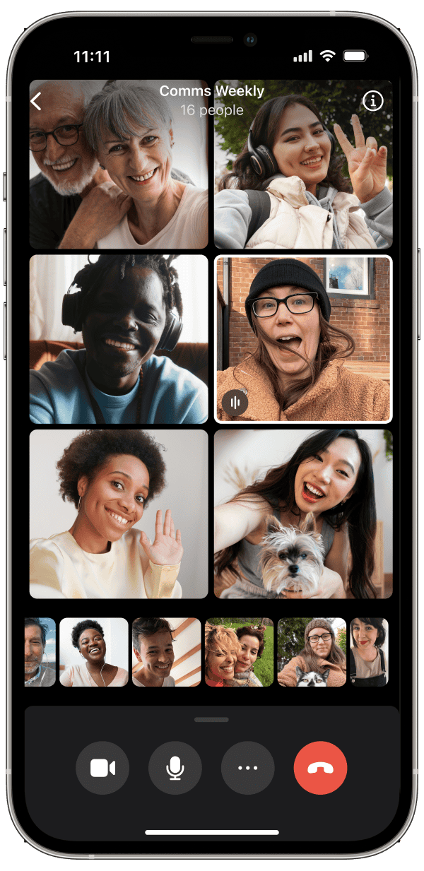 Signal App Interface